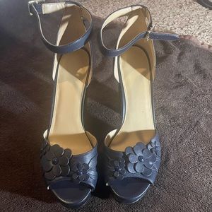 Michael Kors Navy Blue Platform Sandals “NWOT”